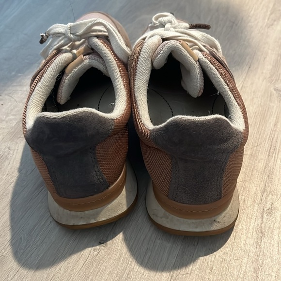 Clarks Pink, Mauve & Grey Retro Sneaker Sz 6 - Picture 13 of 16